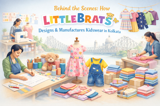 Behind the Scenes: How LITTLEBRATS Designs & Manufactures Kids-wear in Kolkata
