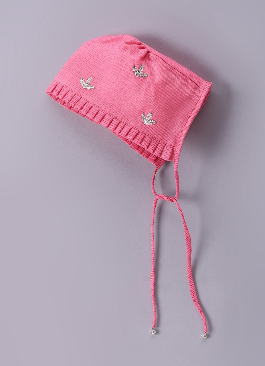 Jamana Girl Pink With Heavy Gota Hand Embroidery On Top With Pant Set