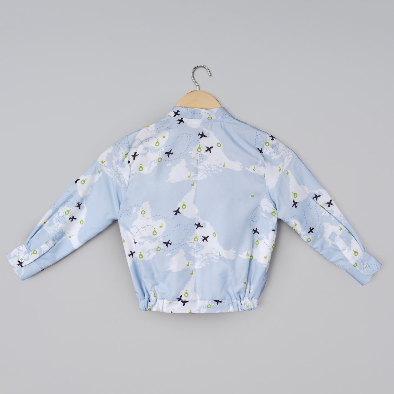Aeroplane Printed Bomber Jacket Unisex