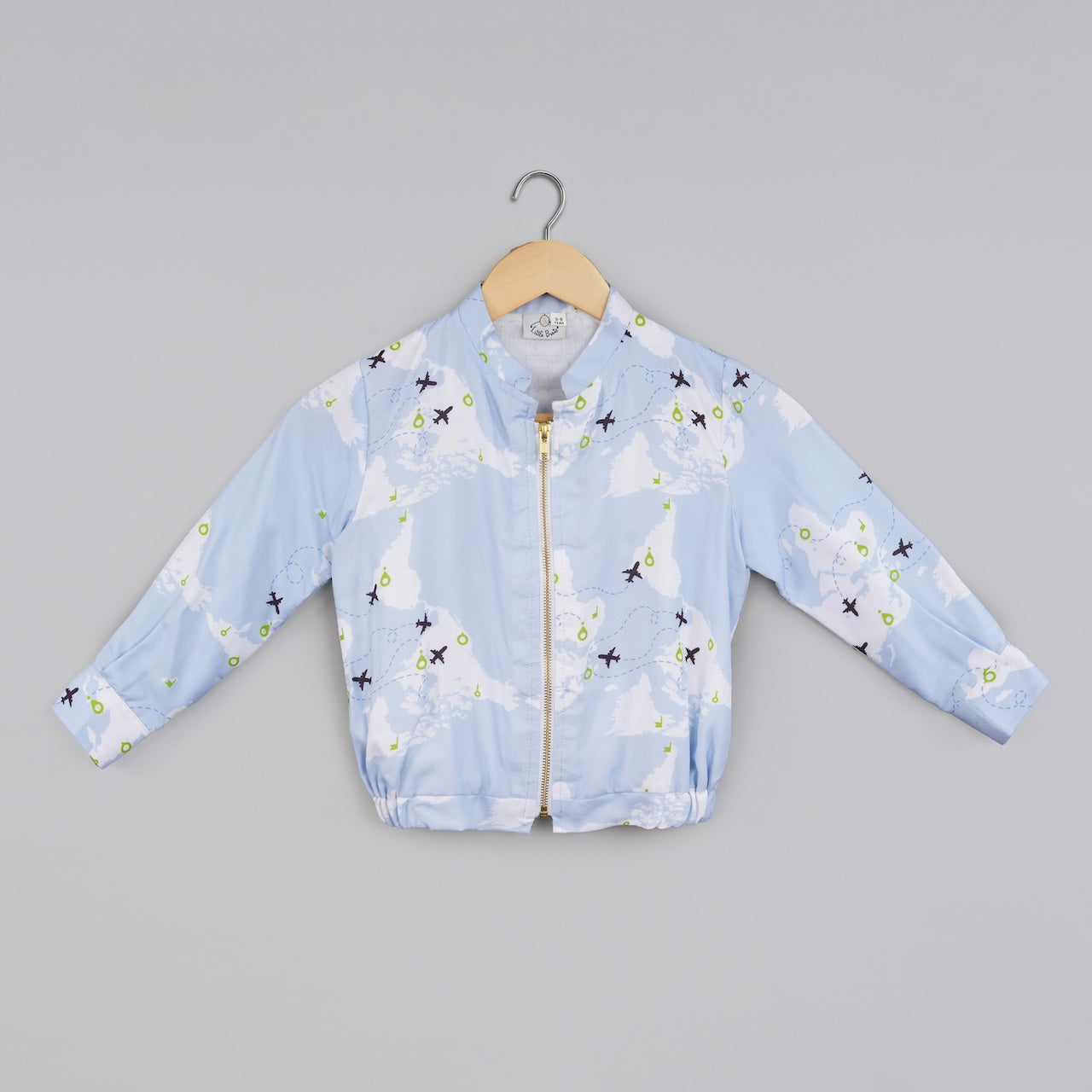 Aeroplane Printed Bomber Jacket Unisex
