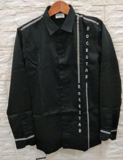 Rockstar Embroidered Full Shirt